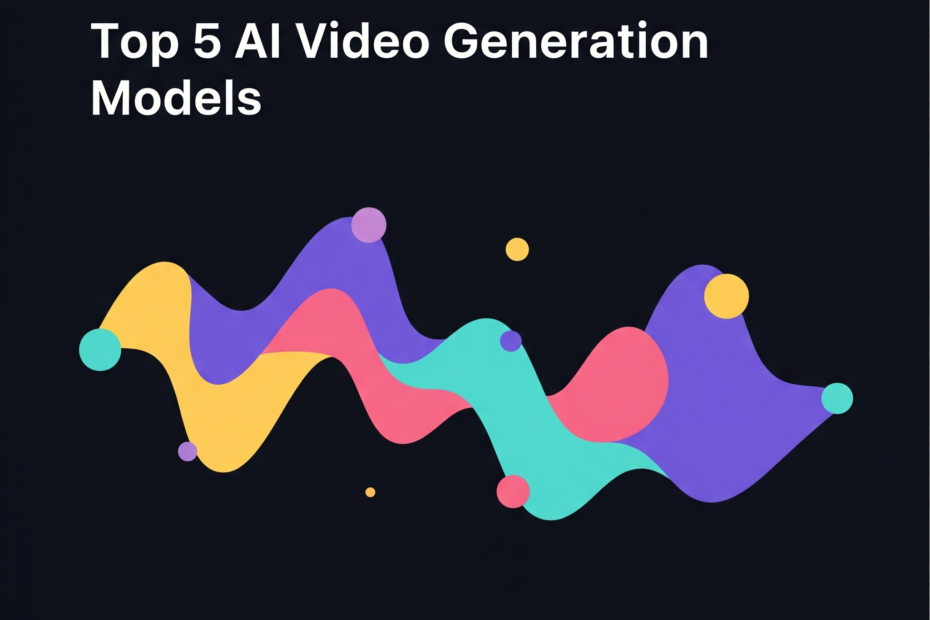 Top 5 AI Video Generation Models